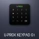 U-Prox Keypad G1 Black Бездротова сенсорна клавіатура для однієї групи 29663 фото 2
